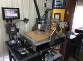My CNC Router setup and ready to start