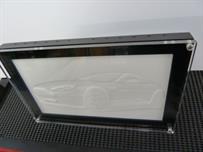 This shows the very lates frame design with a clear front.